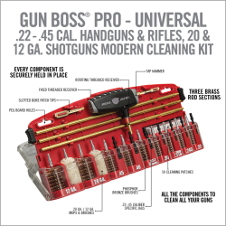 kit de nettoyage universel - gun boss pro